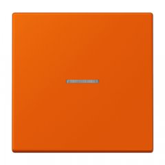 Taustiņs 1-viet, ar indikācijas logu, Serie LS, orange vif