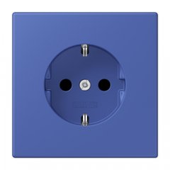 Kontaktligzda SCHUKO, 16 A 250 V ~, ar bērnu drošību, Serie LS, bleu outremer 31