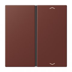 Taustiņs slēdzim 1-viet, ar virzienrādītāju, F40, Serie LS, terre sienne brûlée 31