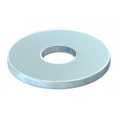 Paplaksne ar lielo ārejo diam. M5,Ø20mm, St, G