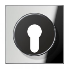 Virsma slēdzim ar atslēgu, Metall verchromt, Serie LS, glanzchrom