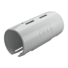 Quick pipe savienojuma mufta M25, PP, gaiši pelēks, 7035