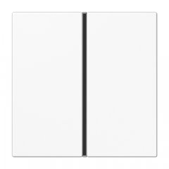 Taustiņs 1-viet, F40, Serie LS, balts