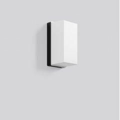 Gaismeklis RECHTECK, black, on/off Ceiling and wall luminaires, L 215 B 115 H 110, Plastic (PMMA) opal