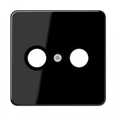 Virsma TV rozetei, termoplasts, Serie CD, melns