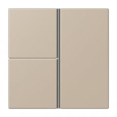 Taustiņs 3-viet, F40, Serie LS, ombre naturelle claire