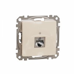 Datu ligzda, Sedna Design & Elements, RJ45 CAT5E STP, PRO, bēšs