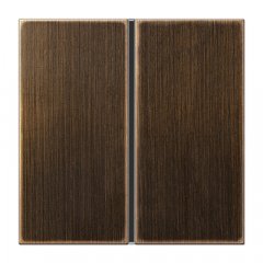 Taustiņs 1-viet, F40, Serie LS, Messing antik