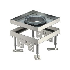 Kvadrata kasete tubusa instalācijai 200x200mm, V2A, 1.4301 RKFN2 4 VS 25