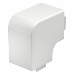 Plakana stūra vāks 60x60mm, PVC, gaiši pelēks, 7035