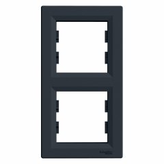 Asfora 2-vietīgs vertikāls rāmis, antracīts