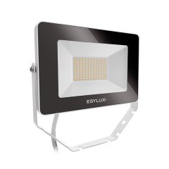 LED floodlight, 30 W, 3000 K, white