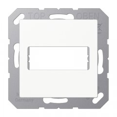 Virsma DSUB 9 spraudsavienotājam, 9-/15-polig, Serie AS/A, balts