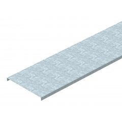 Neperforēts vāks kabeļu renem un kabeļu trepem 50x3000, St, FS