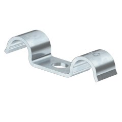 Stiprināšanas skava 2 kabeļiem 22mm, St, G