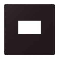 Virsma USB kontaktligzdai, Serie LS, noir d'ivoire