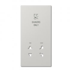 Virsma kontaktligzdai 1-viet, ar simbolu, duroplasts, Serie LS, gaiši pelēks