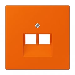 Virsma IAE/UAE-datu rozetei 2 x 8-polig, termoplasts lakots, Serie LS, oranža