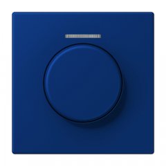 Centrālplate ar indikācijas logu KNX rotējošajam sensoram, Serie LS, bleu outremer foncé