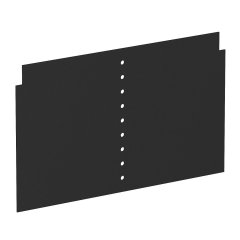 Starpsiena priekš VH4, PVC, grafīta melns, 9011 VH-4 TW