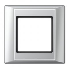 Rāmītis 1-vietīgs, vertikālā un horizontālā montāža, plastmasa, A PLUS, alumīnija