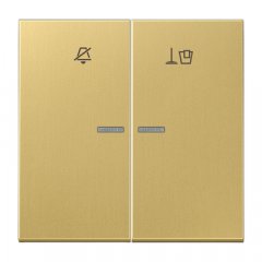 Taustiņš viesnīcām, simbols netraucēt un uzkopt istabu, Serie LS, misiņš