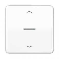 eNet žalūzijas poga ar 1-grupas radio uztvērēju, ar bultu simboliem, duroplast, CD sērija, balts