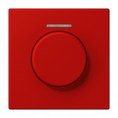 Centrālplate ar indikācijas logu KNX rotējošajam sensoram, Serie LS, rouge vermillon 31