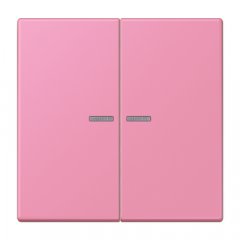 JUNG HOME taustiņš 2-viet, Serie LS, rose vif