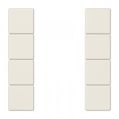 Taustiņs 4-viet, F50, Serie LS, ziloņkaula