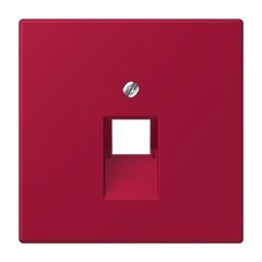 Virsma IAE/UAE-datu rozetei 1 x 8-polig, termoplasts lakots, Serie LS, rouge carmin