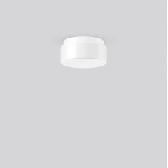 Gaismeklis KREIS, white, on/off Ceiling and wall luminaires, D 230 H 110, Opal glass