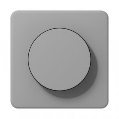 Virsma rotācijas dimmerim, duroplasts, Serie CD, grau