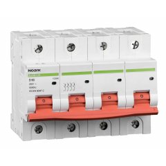 Miniatūrs jaudas slēdzis 25 kA Ex9B125 4P C40A