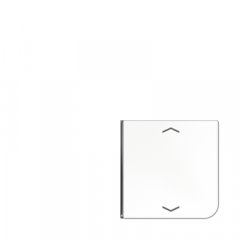 Taustiņs slēdzim 4-viet, 1+4, ar virzienrādītāju, F40, Serie CD, balts