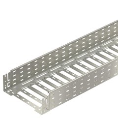 Kabeļu rene MKSM perforēta, ar ātro savienotāju 110x300x3050, V2A, 1.4301, 2B