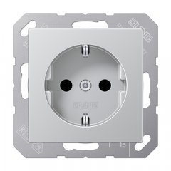 Kontaktligzda SCHUKO, 16 A 250 V ~, Serie A, alumīnijs