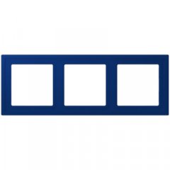 Rāmītis 3-vietīgs, LS ZERO, bleu outremer foncé