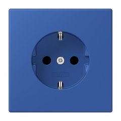 Kontaktligzda SCHUKO, 16 A 250 V ~, skrūvju spailes, Serie LS, bleu outremer 59