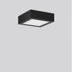 TOLEDO FLAT+ square, 15 W, 1550 lm, 827-865, anthracite, DALI Surface mounted downlights, L 230 B 23