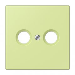 Virsma TV rozetei, termoplasts lakots, Serie LS, vert jaune clair