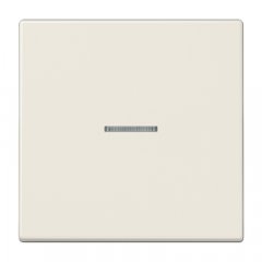 Taustiņs 1-viet, ar indikācijas logu, duroplasts, Serie LS, ziloņkaula