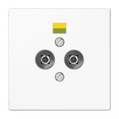 Potenciāla izlīdzināšanas ligzda, duroplast, LS sērija, balts