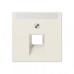 Virsma IAE/UAE-datu rozetei 1 x 8-polig, marķējams, termoplasts, Serie AS, ziloņkaula