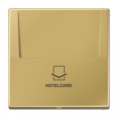 Virsma kartes sledzim (bez pogas), Hotelcard, Serie LS, misiņš