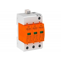 Kombinētais novadītājs V50 3-polīgs ar signalkontaktu 280V V50-B+C 3+FS280