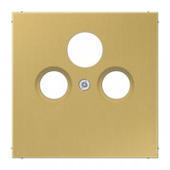 Centrālplate unversālā Sat/BK, Serie LS, misiņš