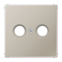 Virsma TV rozetei, Serie LS, krāsa nerūsējošais tērauds