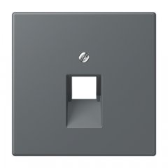 Virsma IAE/UAE-datu rozetei 1 x 8-polig, termoplasts lakots, Serie LS, gris foncé 31