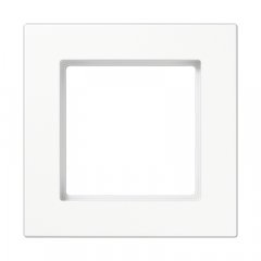 Rāmītis 1-vietīgs, vertikālā un horizontālā montāža, termoplasts, A 550, balts